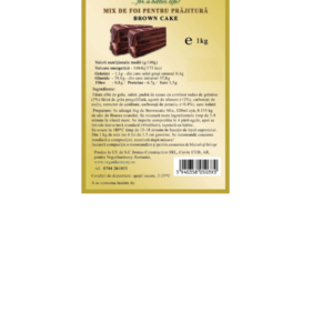 MIXT pentru prajitura BROWN CAKE 1kg